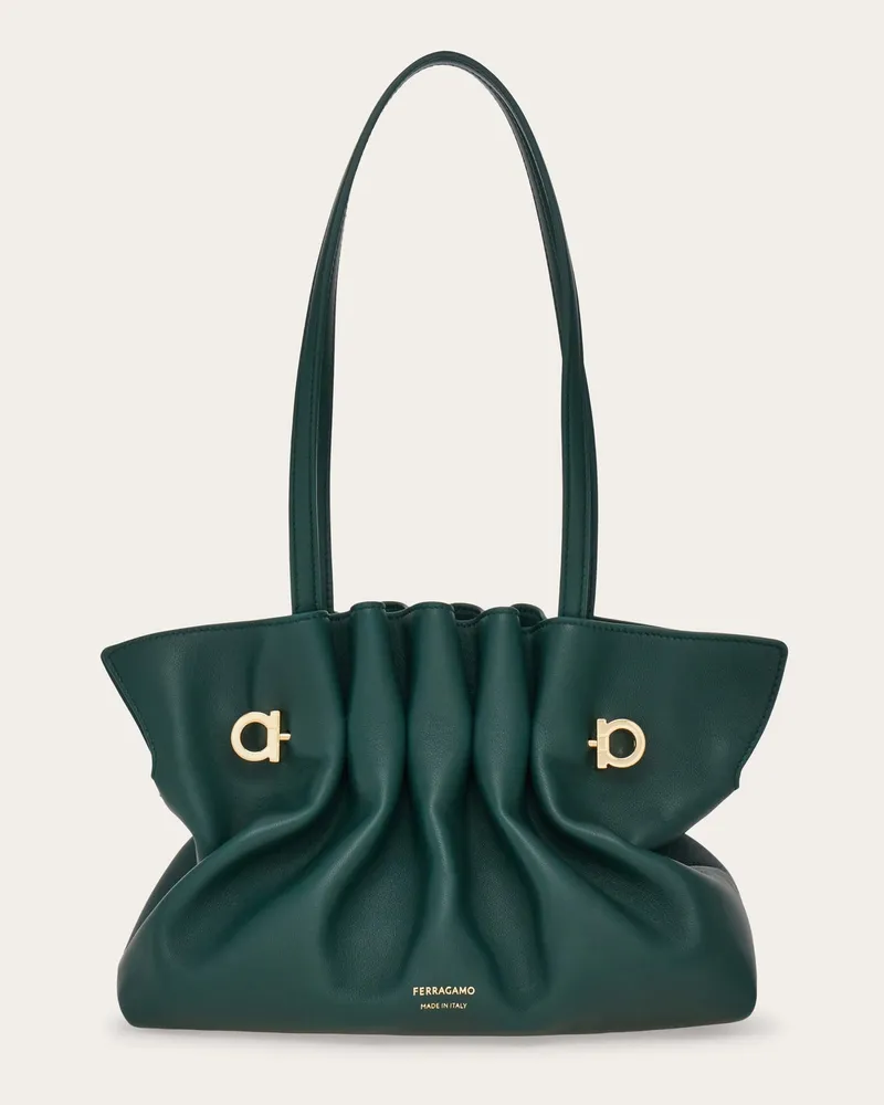 Ferragamo Damen Ferragamo Soft-bag (S) Grün Grün