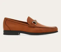 Herren Loafer mit Gancini-Ornament Braun Größe
