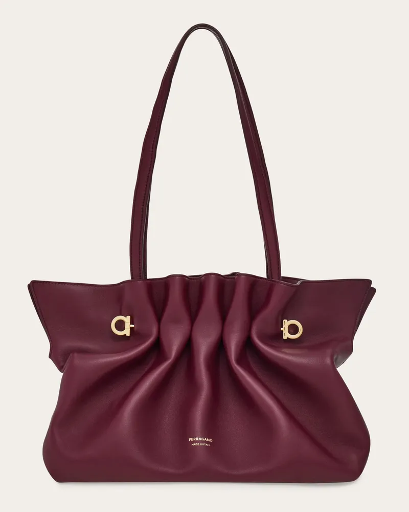Ferragamo Damen Ferragamo Soft-bag (M) Violett Violett