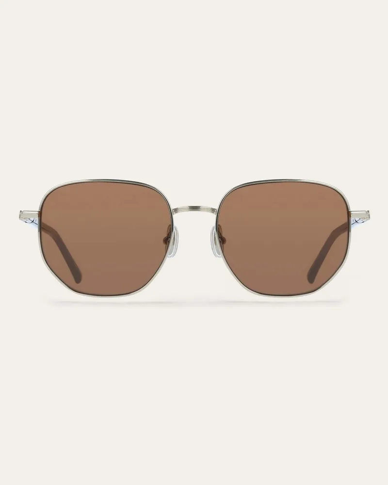 Ferragamo Herren Sonnenbrillen Gold Gold