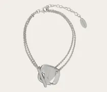 Damen Armband Vara- Schnalle Silber