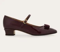 Damen Mary Jane mit Vara-Schleife Violett Größe