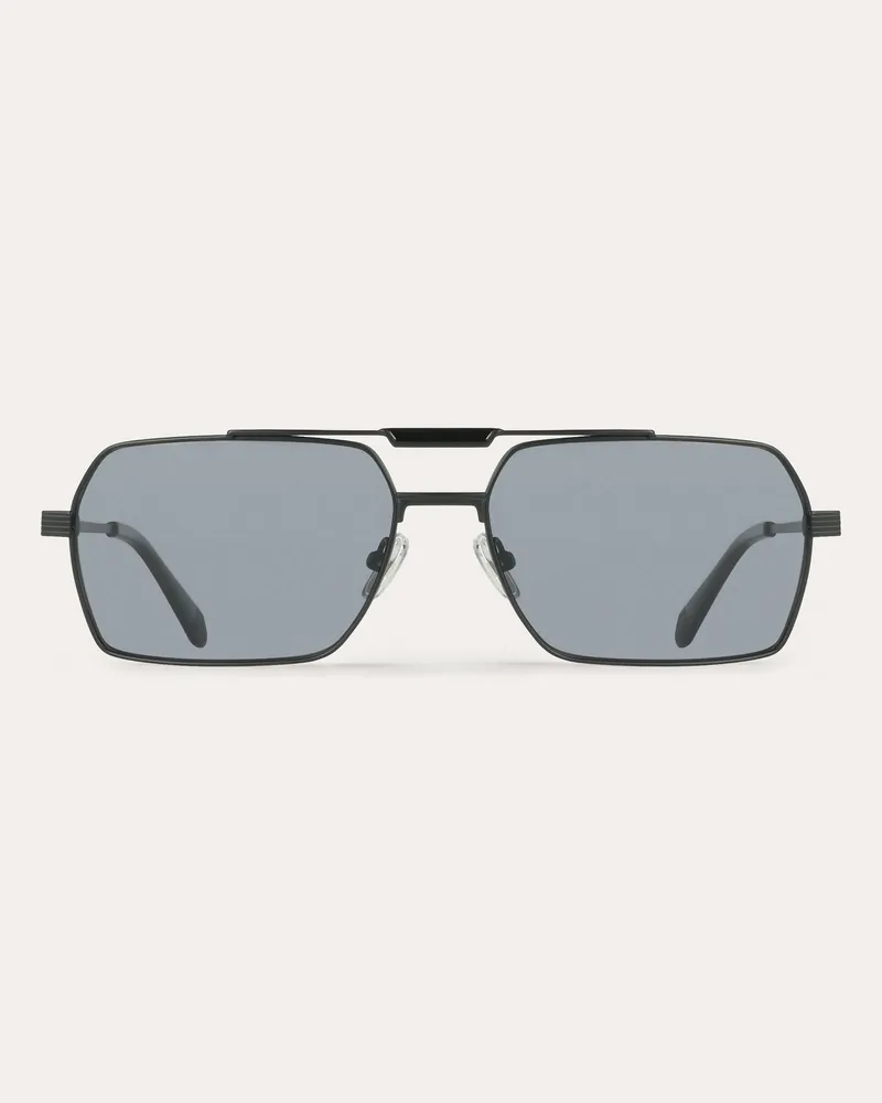 Ferragamo Herren Sonnenbrillen Schwarz Schwarz