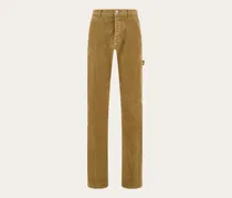 Herren Cargohose Beige
