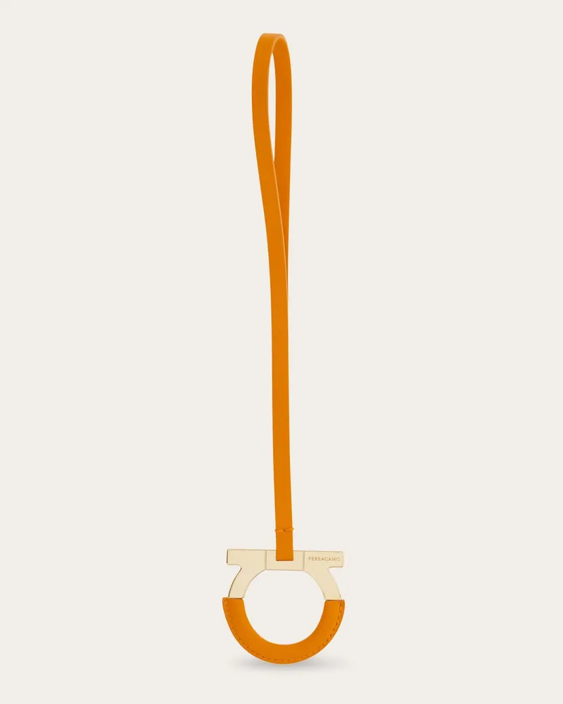 Ferragamo Damen Gancini-Charm Orange Orange