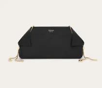 Damen Mini Bag mit Kette Schwarz