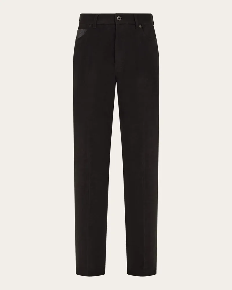 Ferragamo Herren 5-Pocket-Hose Braun Braun