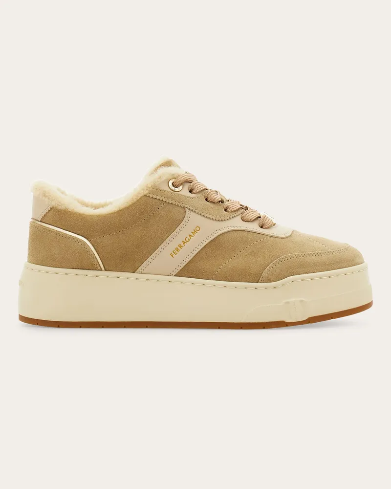 Ferragamo Damen Ferragamo Sneaker Braun Größe 5 Braun