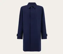 Herren Trenchcoat Blau