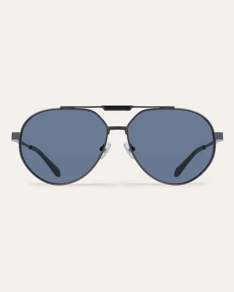 Ferragamo Herren Sonnenbrillen Grau Grau