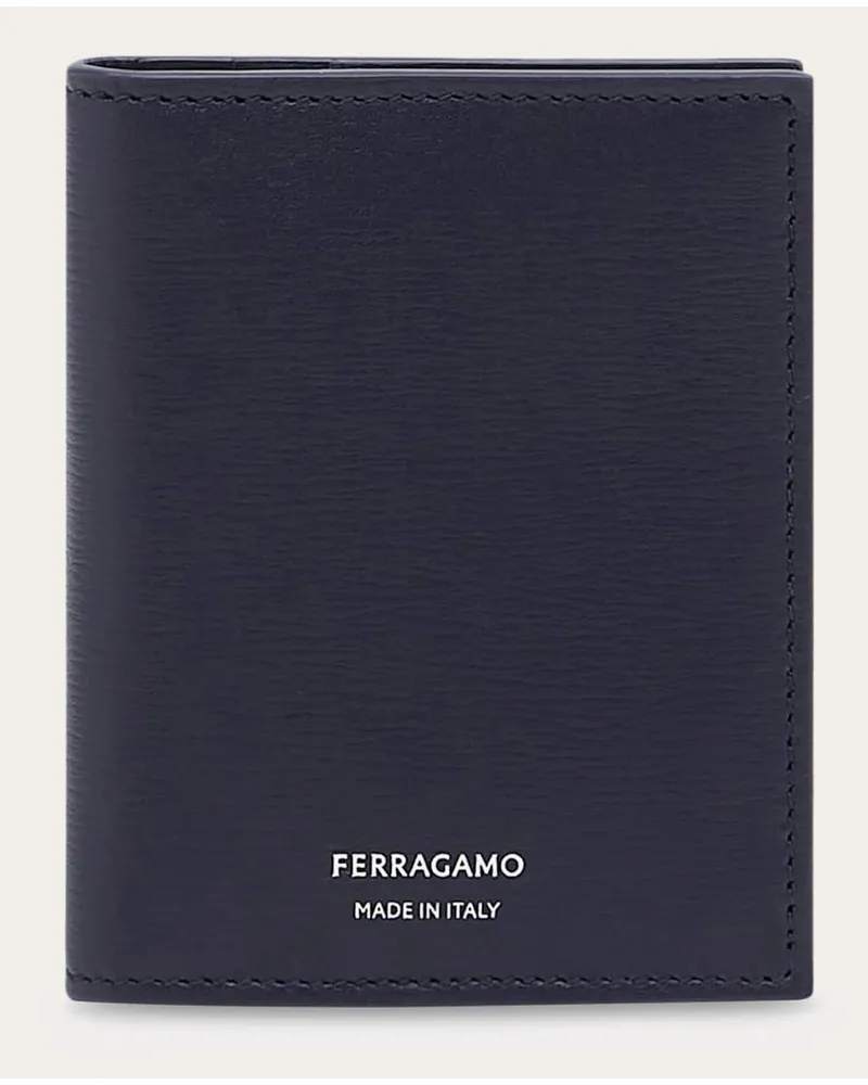 Ferragamo Kreditkartenetui Blau