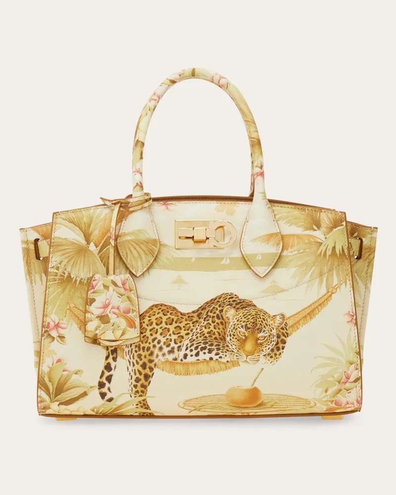Ferragamo Damen New Ferragamo Studio Soft Bag (M) Mehrfarbig Mehrfarbig