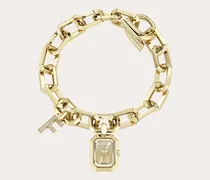 Damen Ferragamo Charm Uhr Gold