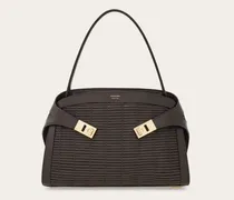 Damen Hug Handtasche (M) Braun