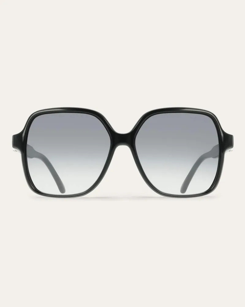 Ferragamo Damen Sonnenbrille Schwarz Schwarz