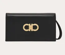 Damen Mini-bag mit Doppel-Gancini Schwarz