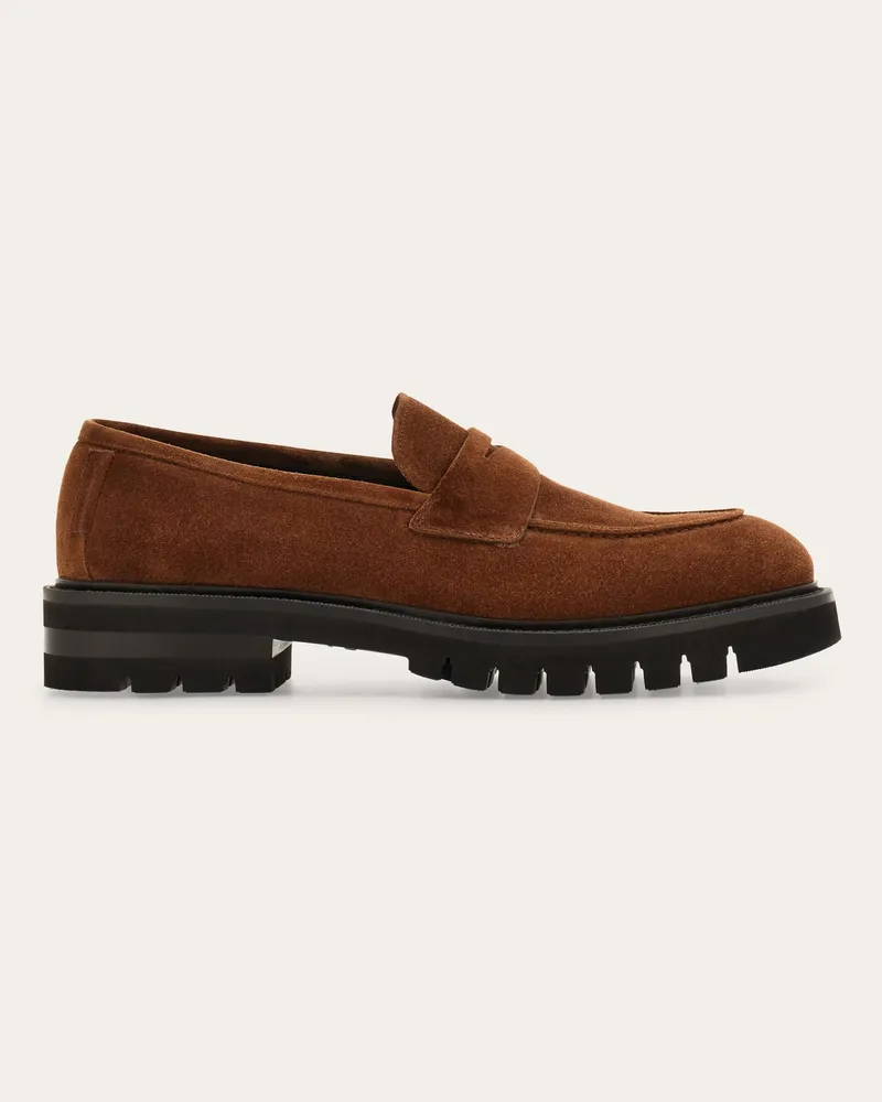 Ferragamo Herren Penny-Loafer Braun Größe Braun