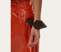 Damen Geformter Armreif (S) Braun