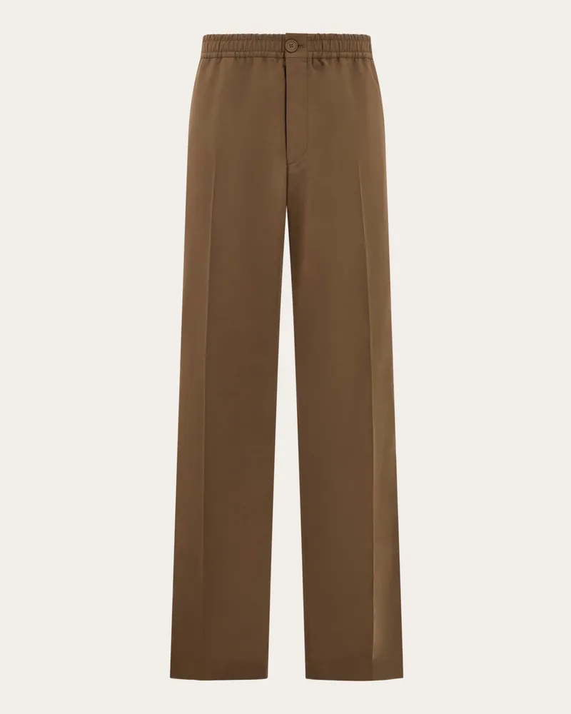 Ferragamo Herren Leichte Jogginghose Braun Braun