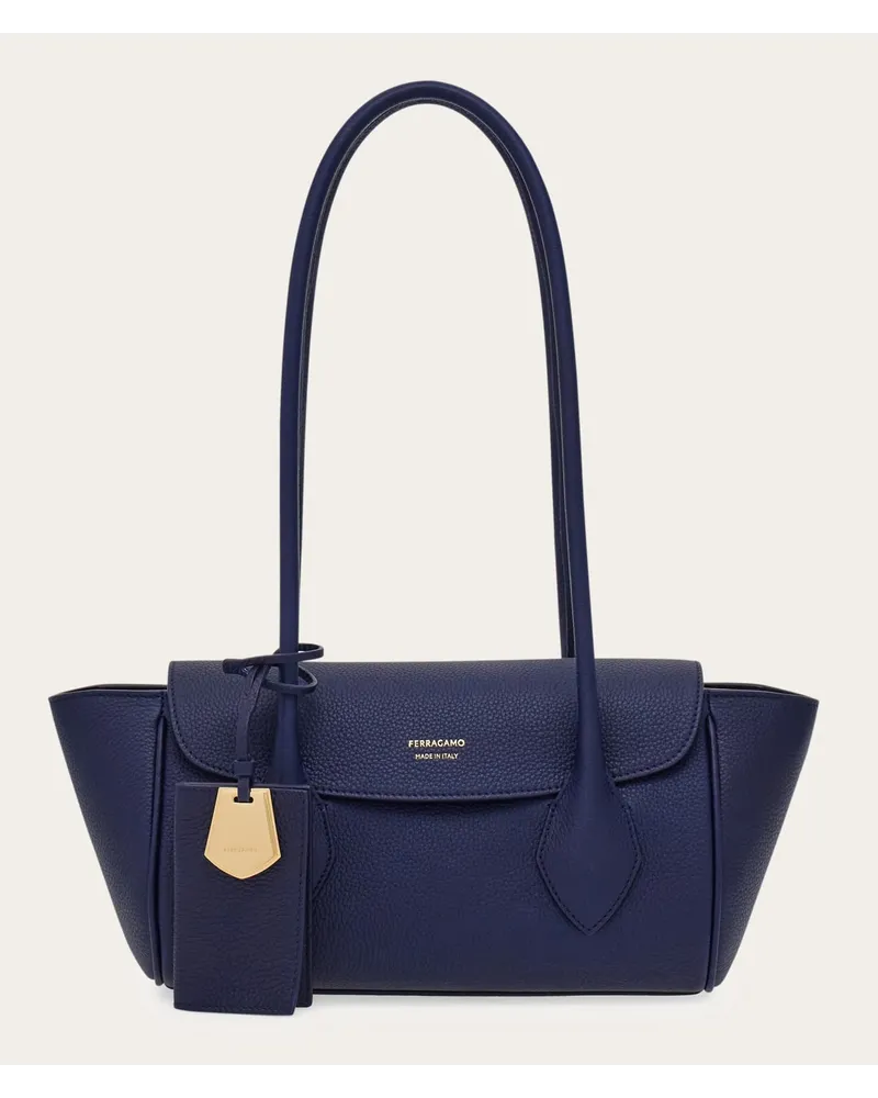 Ferragamo Totebag East West (S Blau