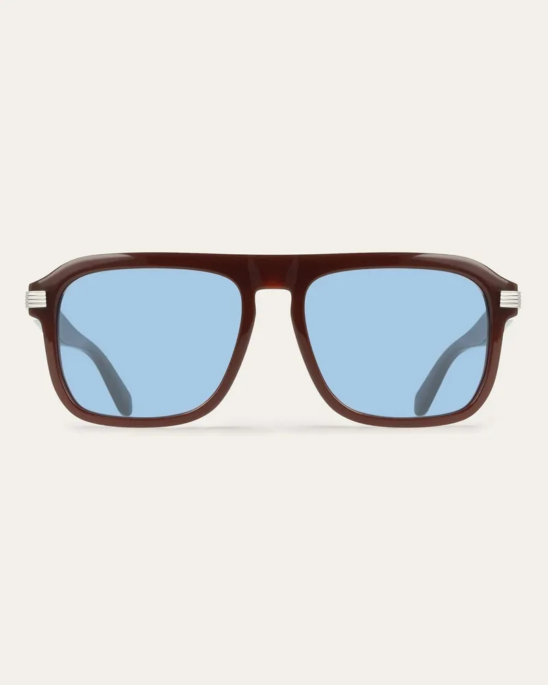 Ferragamo Herren Sonnenbrillen Braun Braun