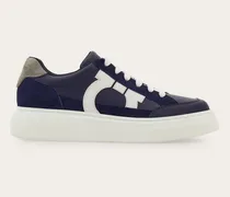 Herren Low-Top-Sneaker mit Gancini-Motiv Blau Größe