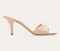 Damen Slide mit Gancini-Ornament Rosa Größe