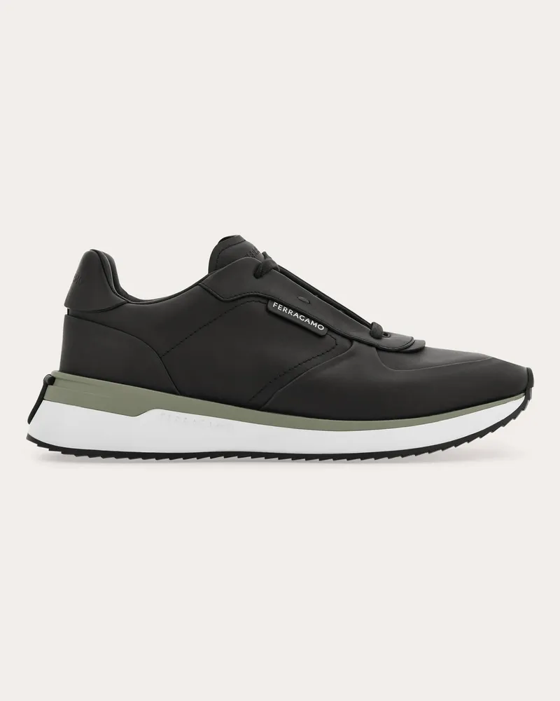 Ferragamo Herren Low-Top-Sneaker Schwarz Größe Schwarz