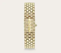 Damen Ferragamo Secret Uhr Weiß