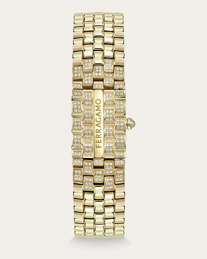 Ferragamo Damen Ferragamo Secret Uhr Weiß Weiß