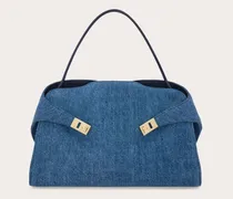 Damen Schultertasche Hug Soft (L) Blau