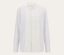 Herren Smokinghemd Weiß