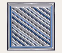 Herren Einstecktuch Blau