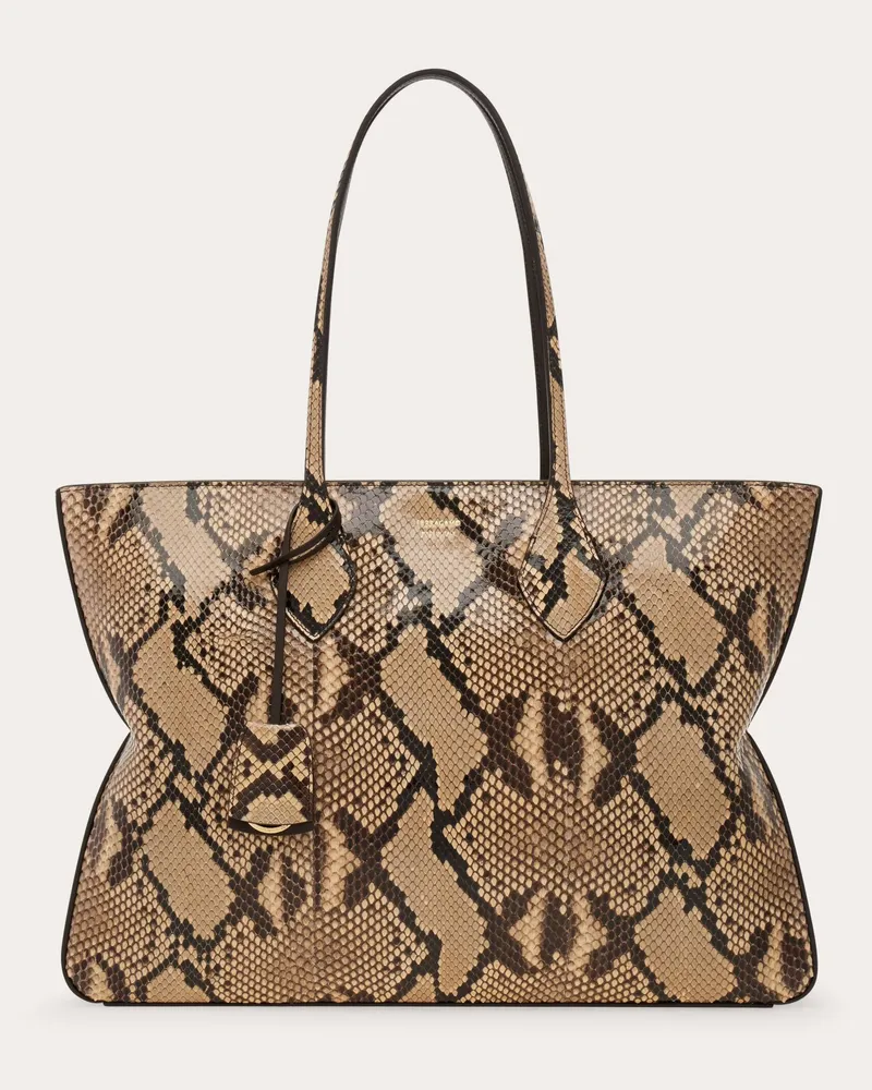 Ferragamo Damen Cabas star-shaped (L) Beige Braun