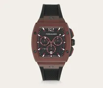 Herren F-80 tonneau Uhr Rot