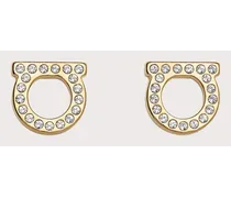 Damen Gancini-Ohrringe Crystals (S) Gold