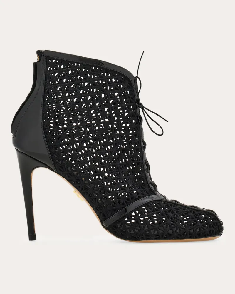 Ferragamo Damen Stiefelette Schwarz Größe Schwarz