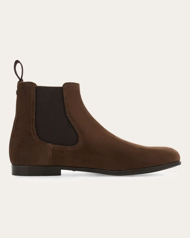 Ferragamo Herren Chelsea-Boot Braun Größe Braun