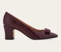Damen Pumps mit Vara-Schleife Violett Größe 5
