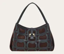 Damen Ferragamo Mia Totebag (L) Braun
