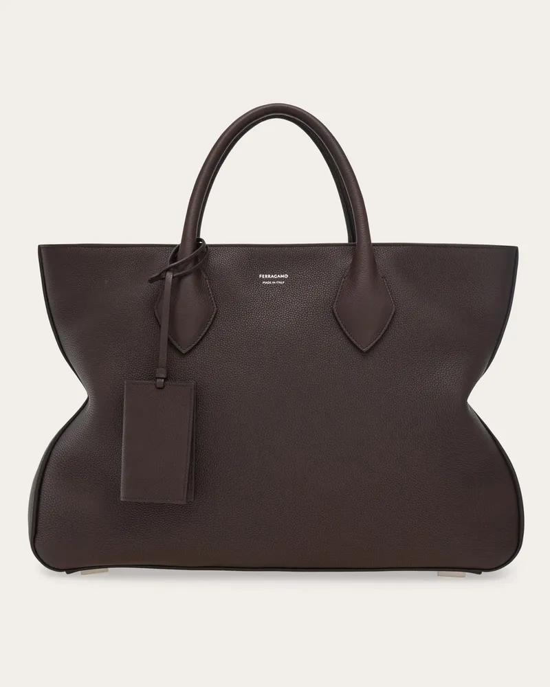 Ferragamo Herren Ferragamo Monogram Totebag Braun Braun