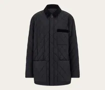 Herren Steppjacke Schwarz