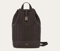 Herren Sailor Rucksack Braun