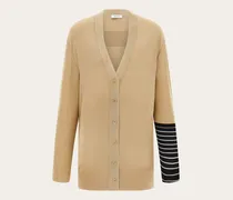 Damen Cardigan aus Viskose Beige