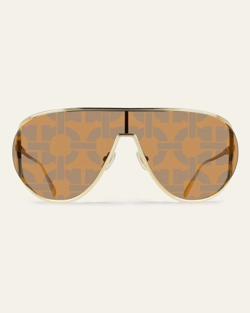 Ferragamo Damen Sonnenbrille Gold Gold