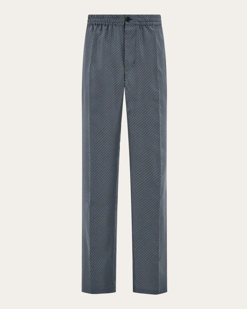 Ferragamo Herren Pyjama-Hose Blau Blau