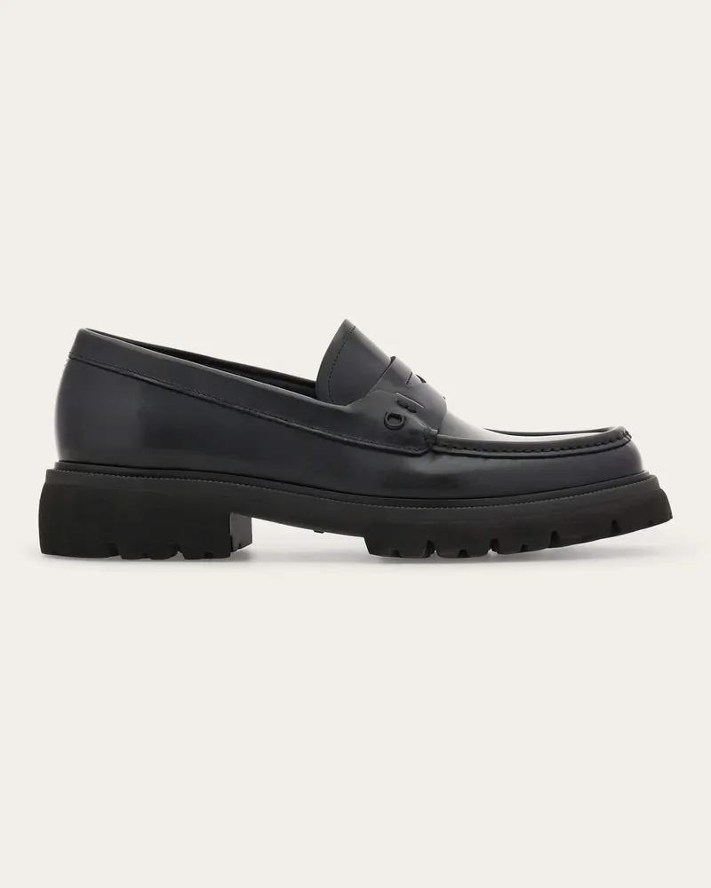 Ferragamo Herren Penny-Loafer Schwarz Größe Schwarz