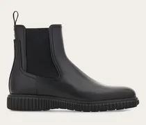 Herren Chelsea-Boot Schwarz Größe