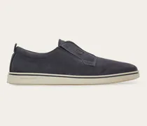 Herren Slip-on-Derby Grau Größe