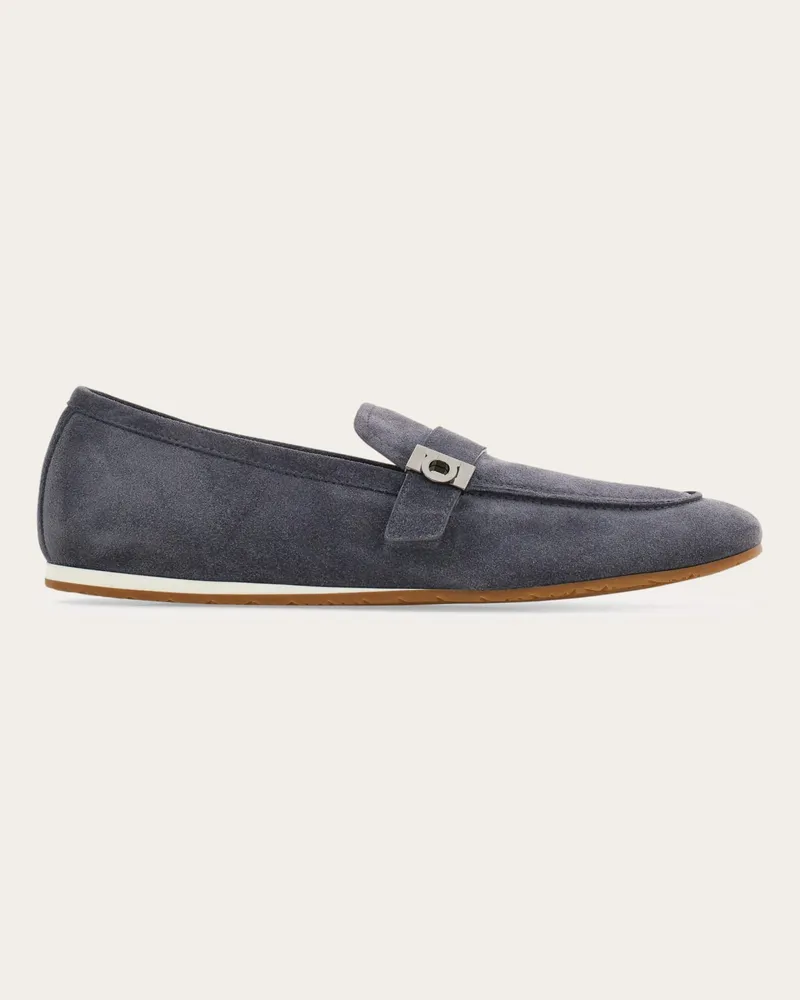 Ferragamo Herren Loafer mit Hug-Schnalle Grün Größe Grün
